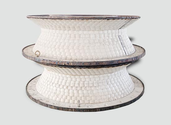 立磨磨辊轴陶瓷保护套